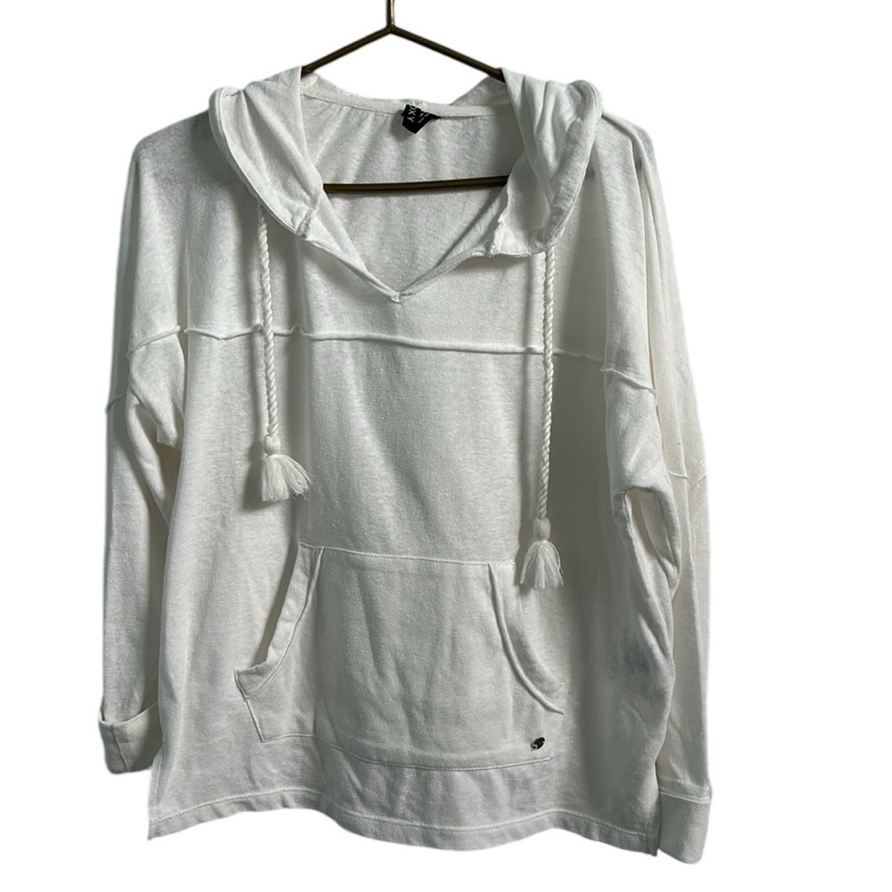 Roxy Destination Surf Long-Sleeve Hooded Top Medium - Picture 13 of 15